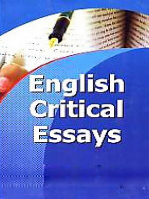 cover image of English Critical Essays